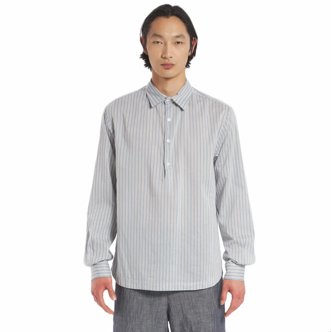 Abrasion Resistant Edging Military Inspired Barena Camicia Pavan - Paroma - Perla