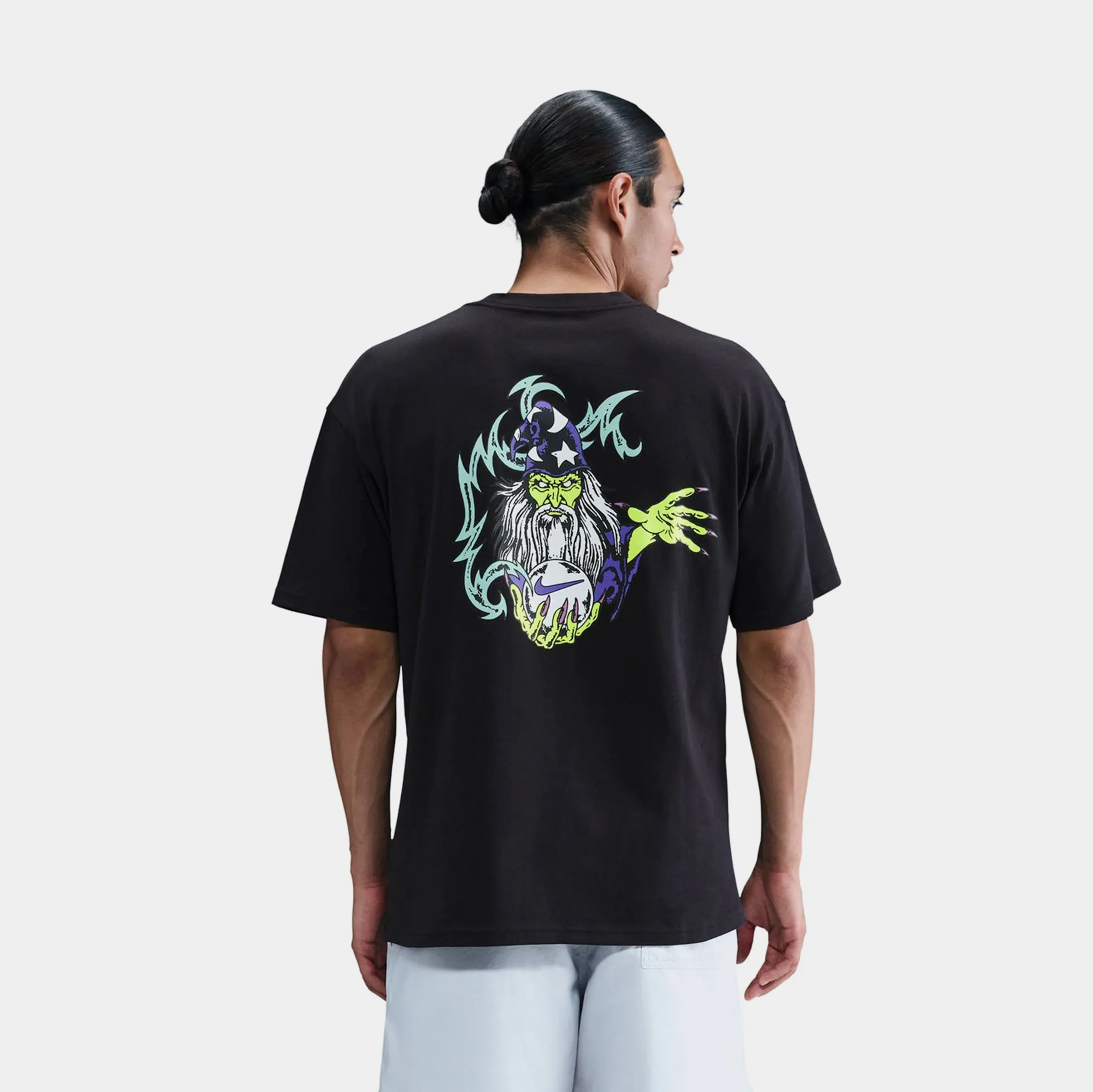 Max90 Halloween Mens Short Sleeve Shirt (Black/White) regular but not boring