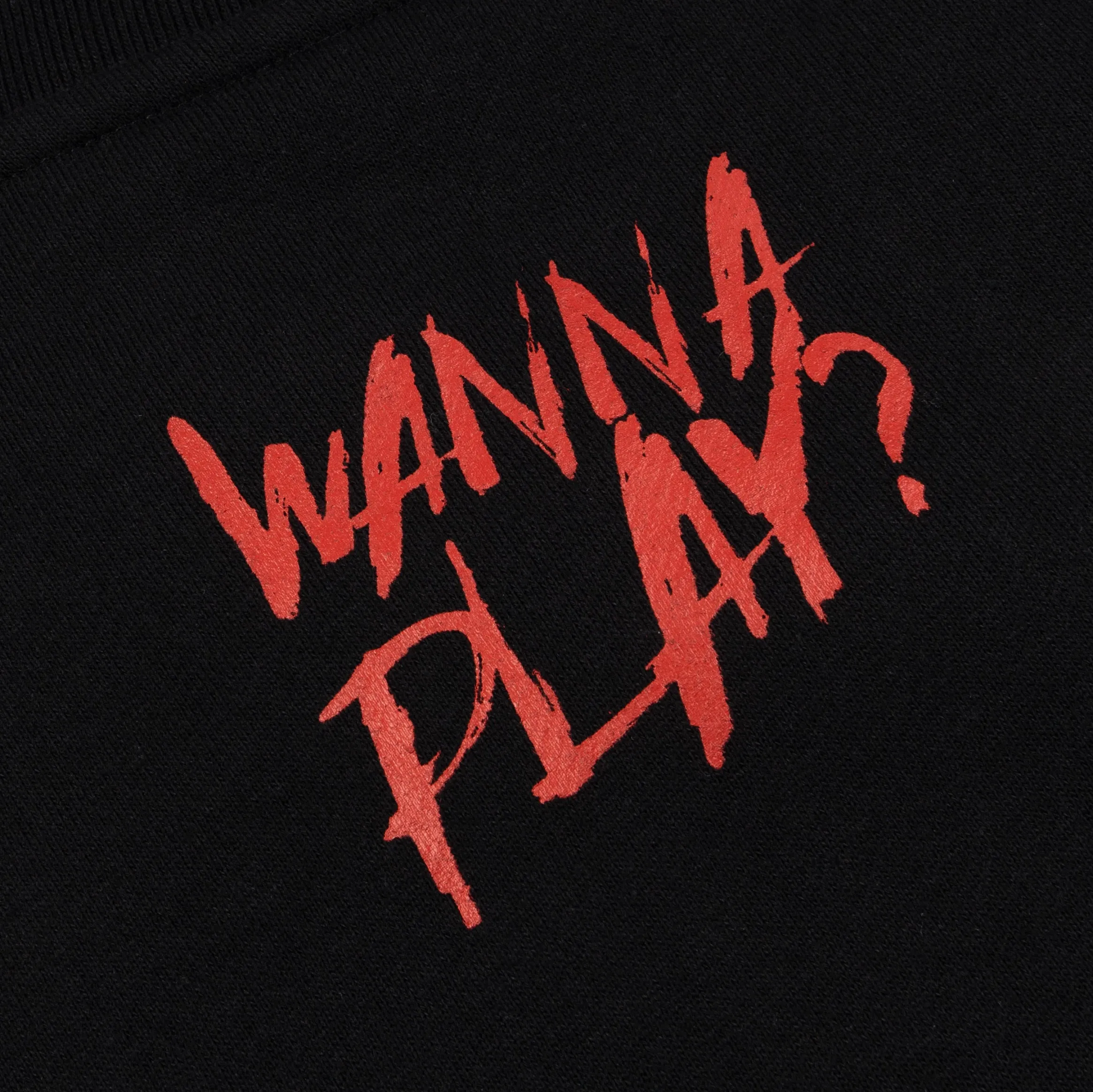 SP x Chucky Sorry Jack Mens Long Sleeve Shirt (Black/Red) TexturedWeavePattern Street Smart Look