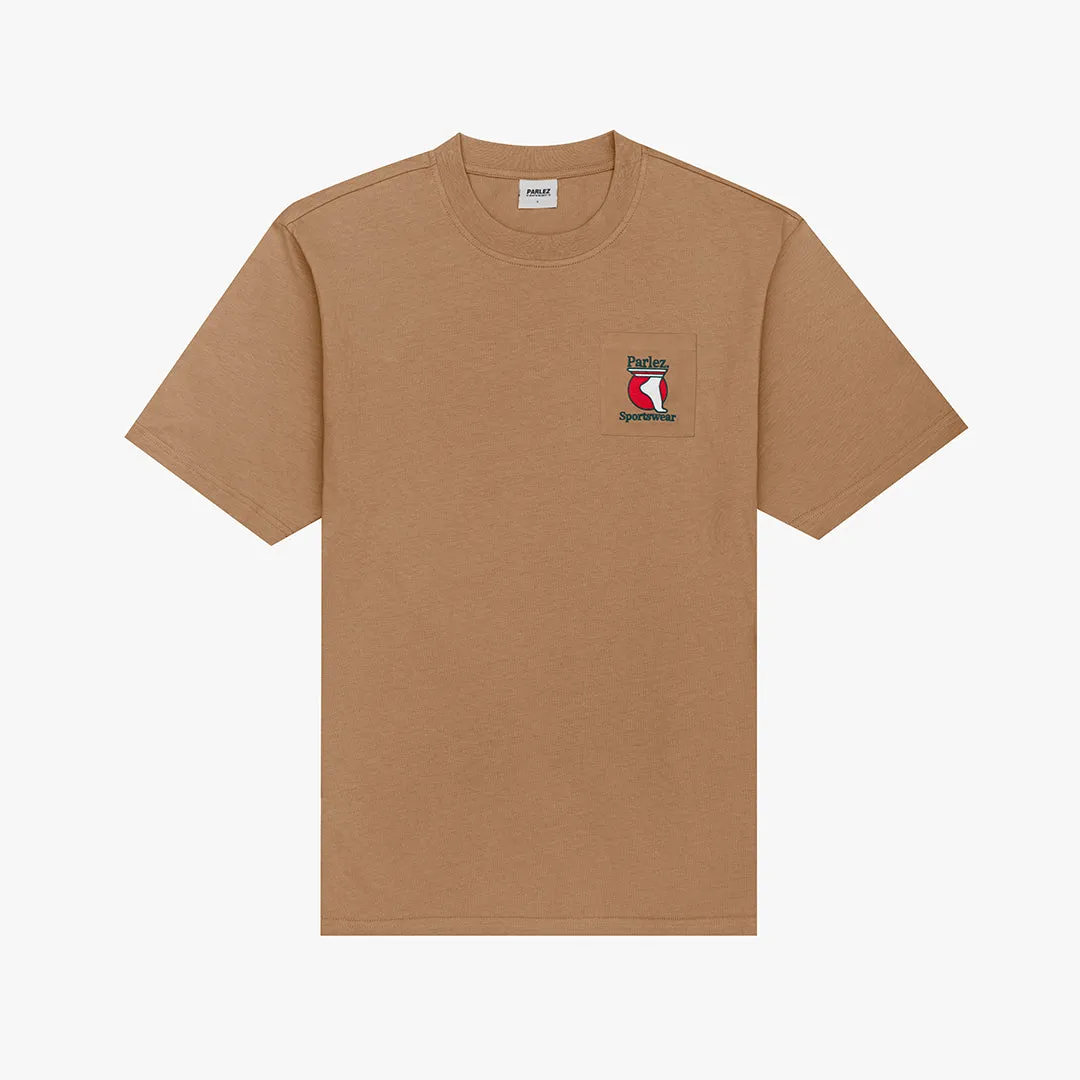 Currere Pocket T-Shirt Sand Anti Pilling Finish