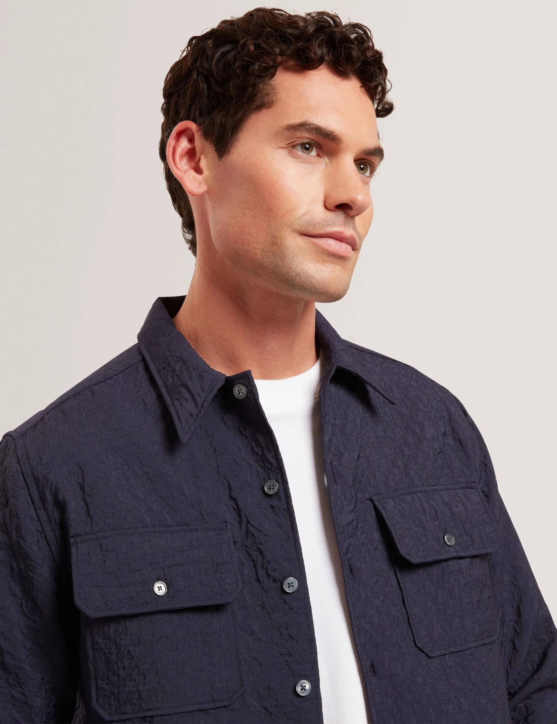 GENTIL | NAVY Ventilated Panels ElasticCuffs