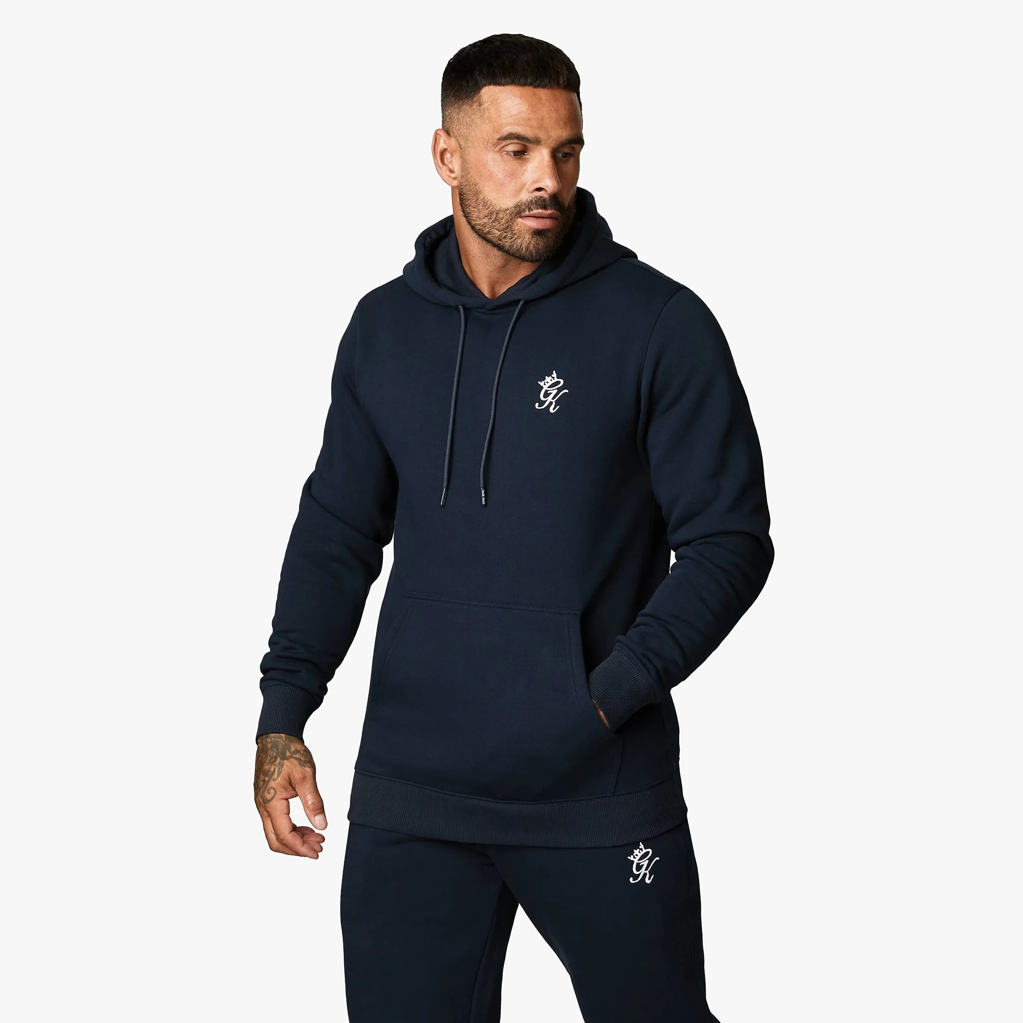 Gym King Fundamental Fleece Hood - Navy product ombre gradient product future prospects