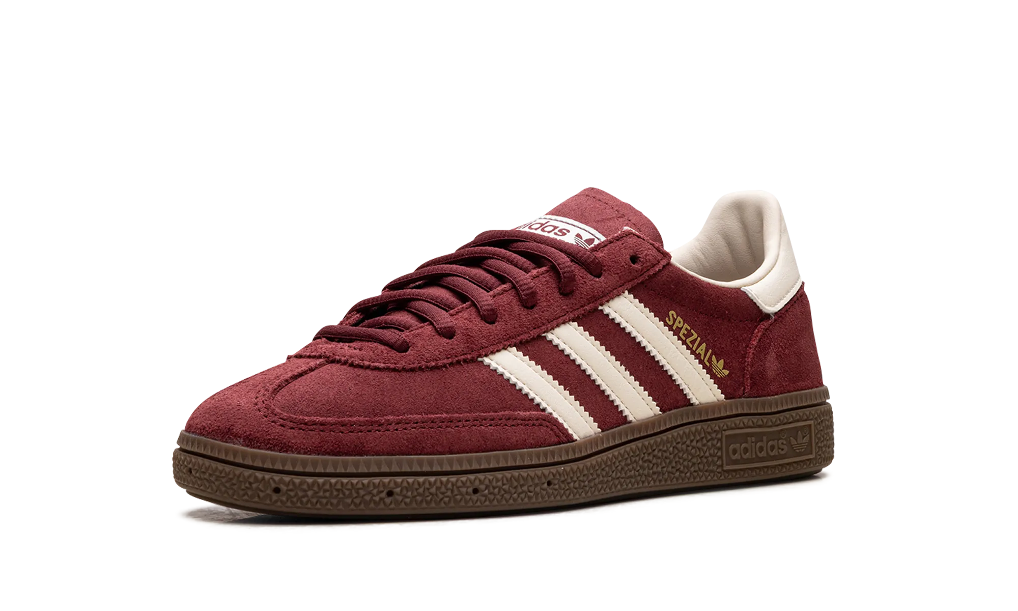 Handball Spezial "Burgundy / Cream White / Gum" Easy Wear Mid Top Design