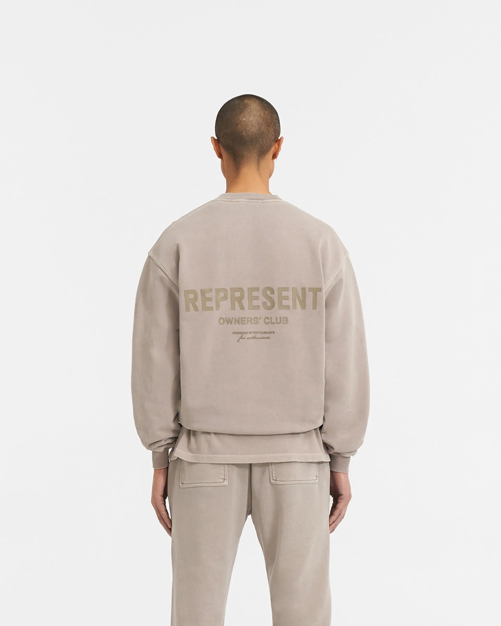 Soft Hoodie Represent Owners Club Sweater - Mushroom