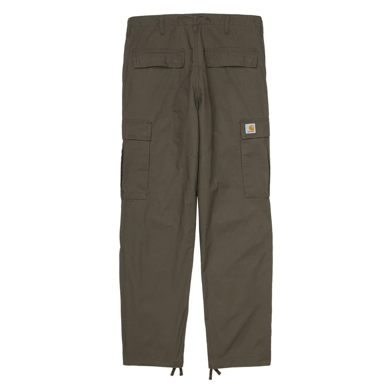 Carhartt WIP Regular Cargo Pant Cypress Rinsed Flattering Comfort