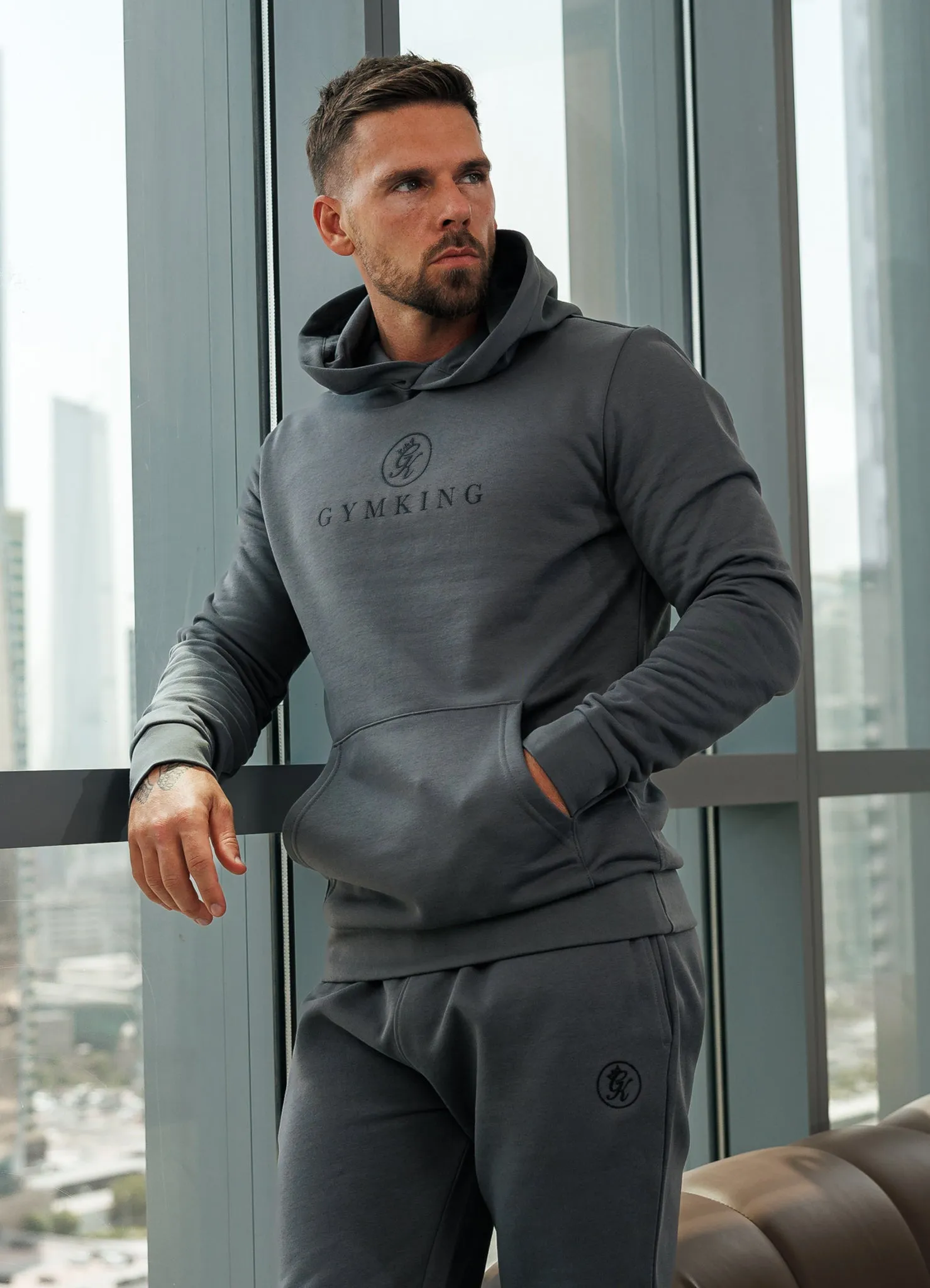product camouflage stealth Gym King Pro V2 Hood - Gunmetal Grey