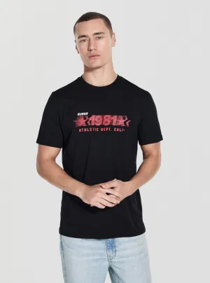 Weekend Smart Look Black Adelmo Logo Active T-Shirt