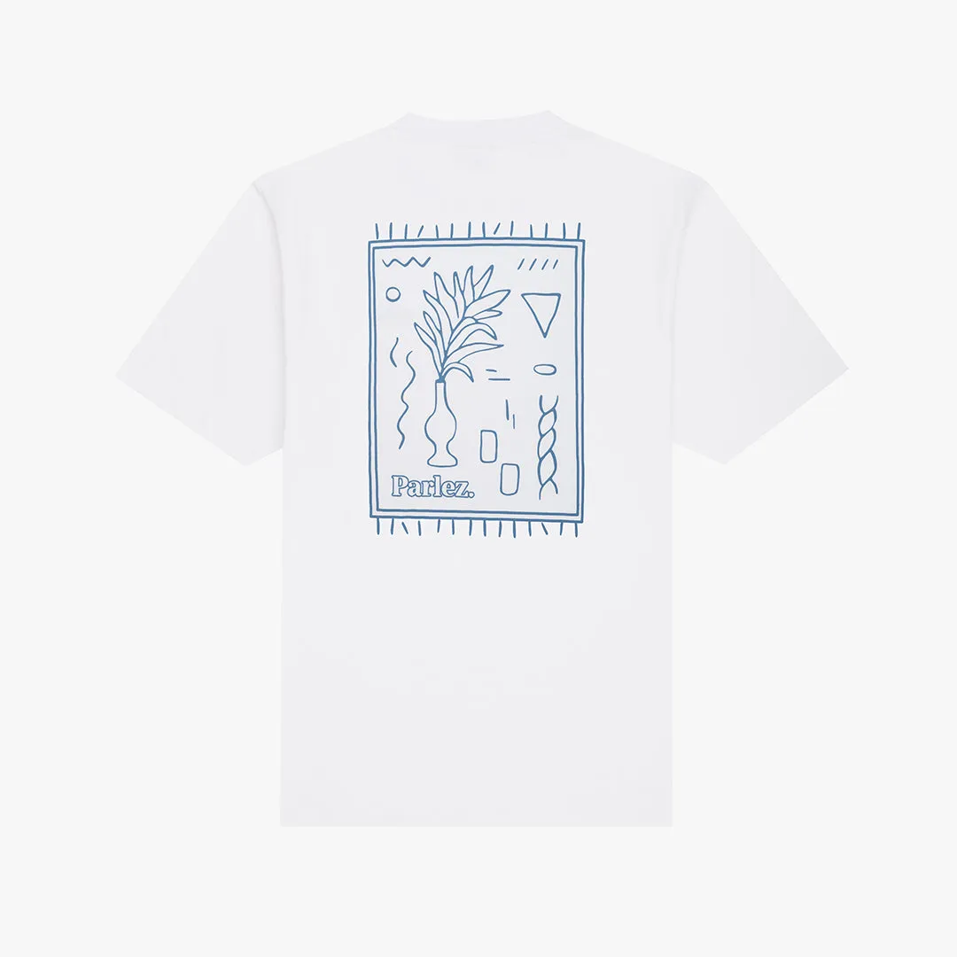 City Smart Look tall size Almitas T-Shirt White