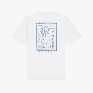 City Smart Look tall size Almitas T-Shirt White