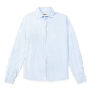 Classic Linen Hythe Shirt - Sky Fancy Eco Friendly Production Sports Ready