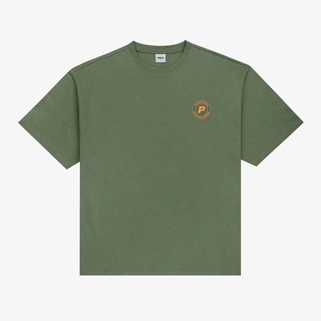 Versatile Wear Mission Oversized T-Shirt Pine Green