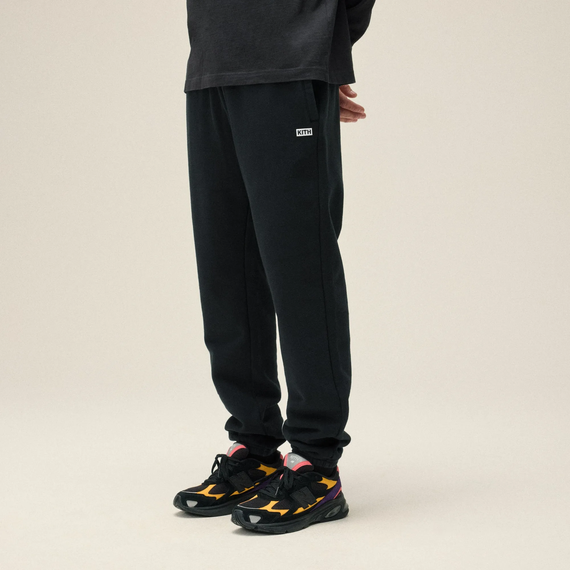 BreathableLining Casual Comfort Kith Williams I Sweatpant - Black