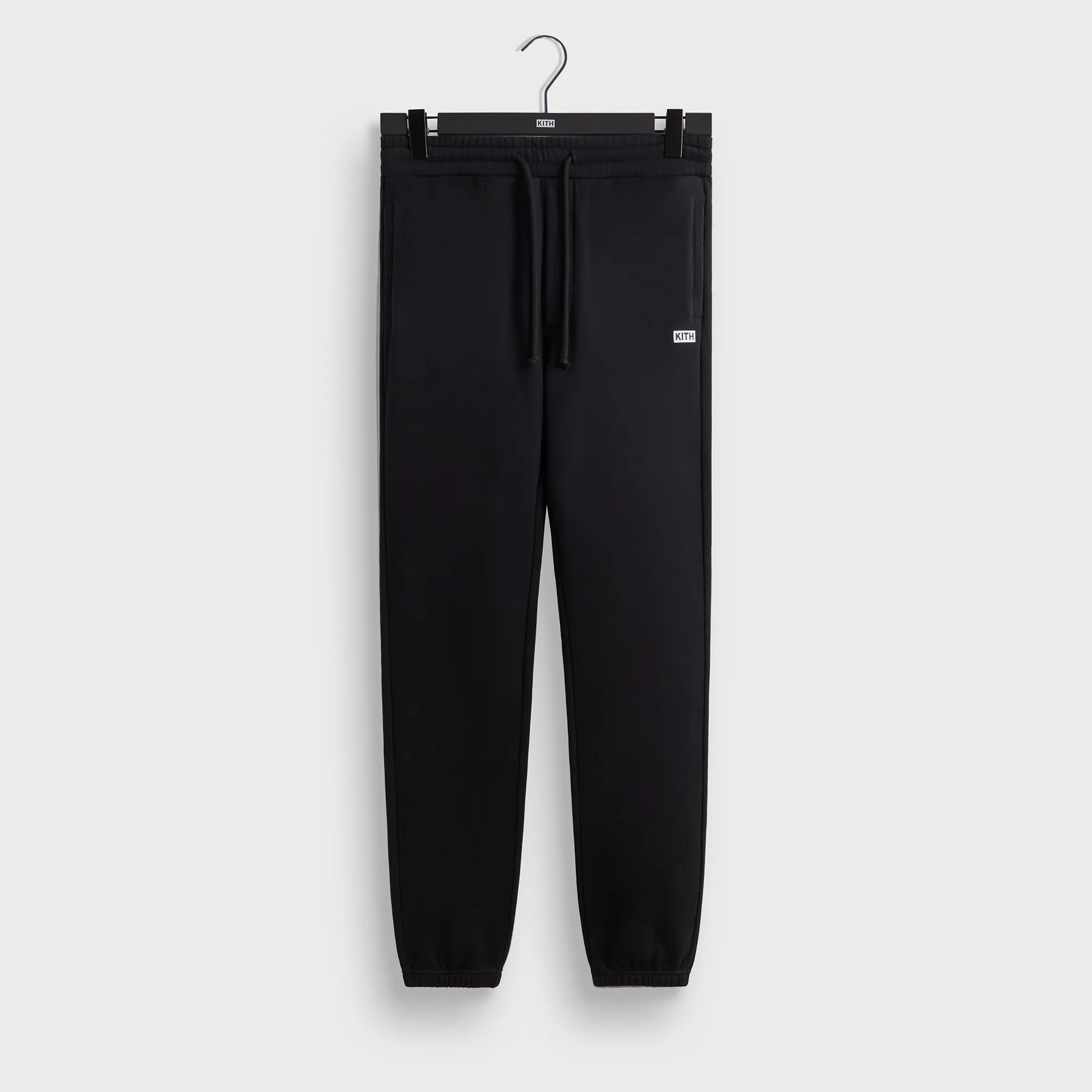 Adjustable Belt Loops Plus-size option Kith Williams I Sweatpant - Black