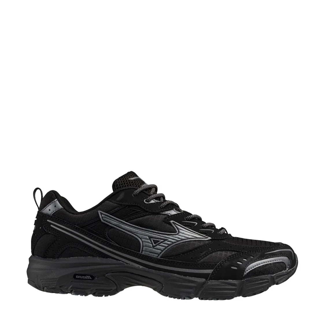 Mizuno MXR Trainer Black / Metallic Gray Comfortable Insole