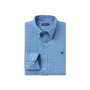 Versatile Layering Piece Modern Look Collier Gingham Dress Shirt