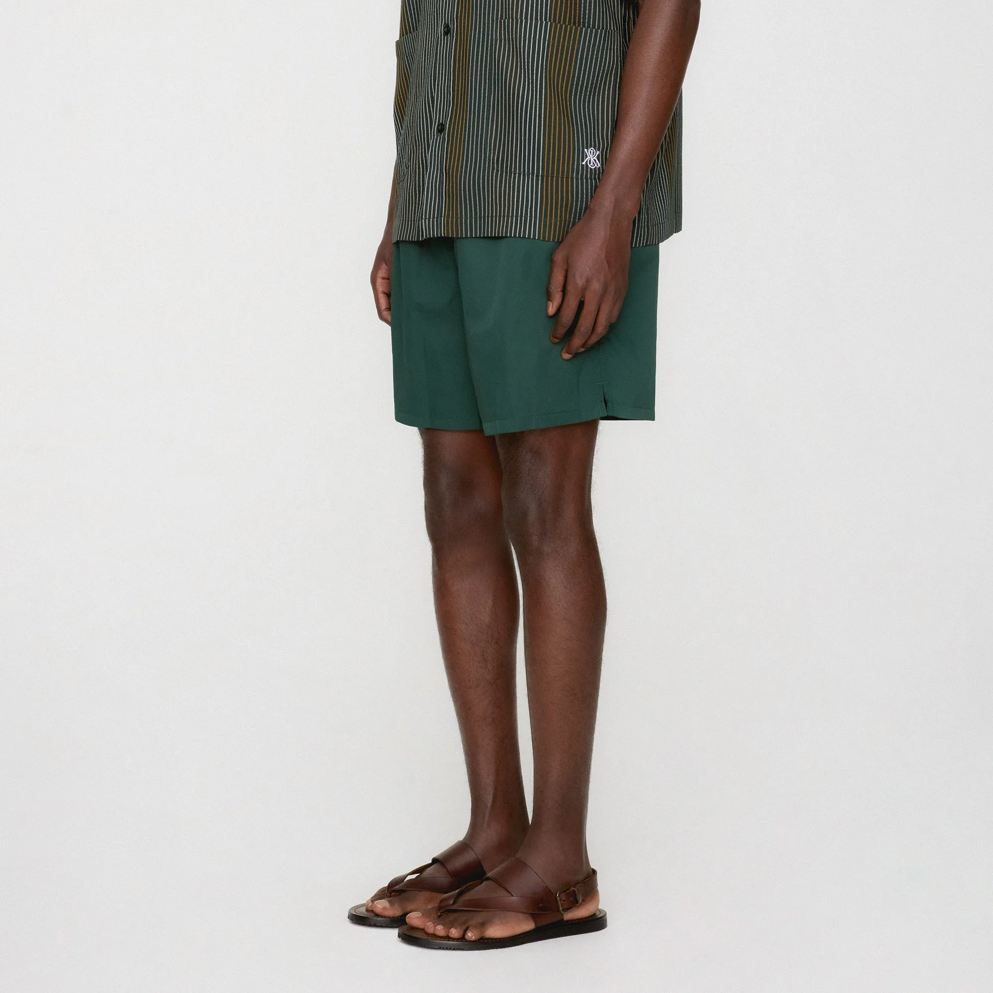 Kith Water Activated Monogram Collins Swim Short - Stadium Anti Odor UPFProtection