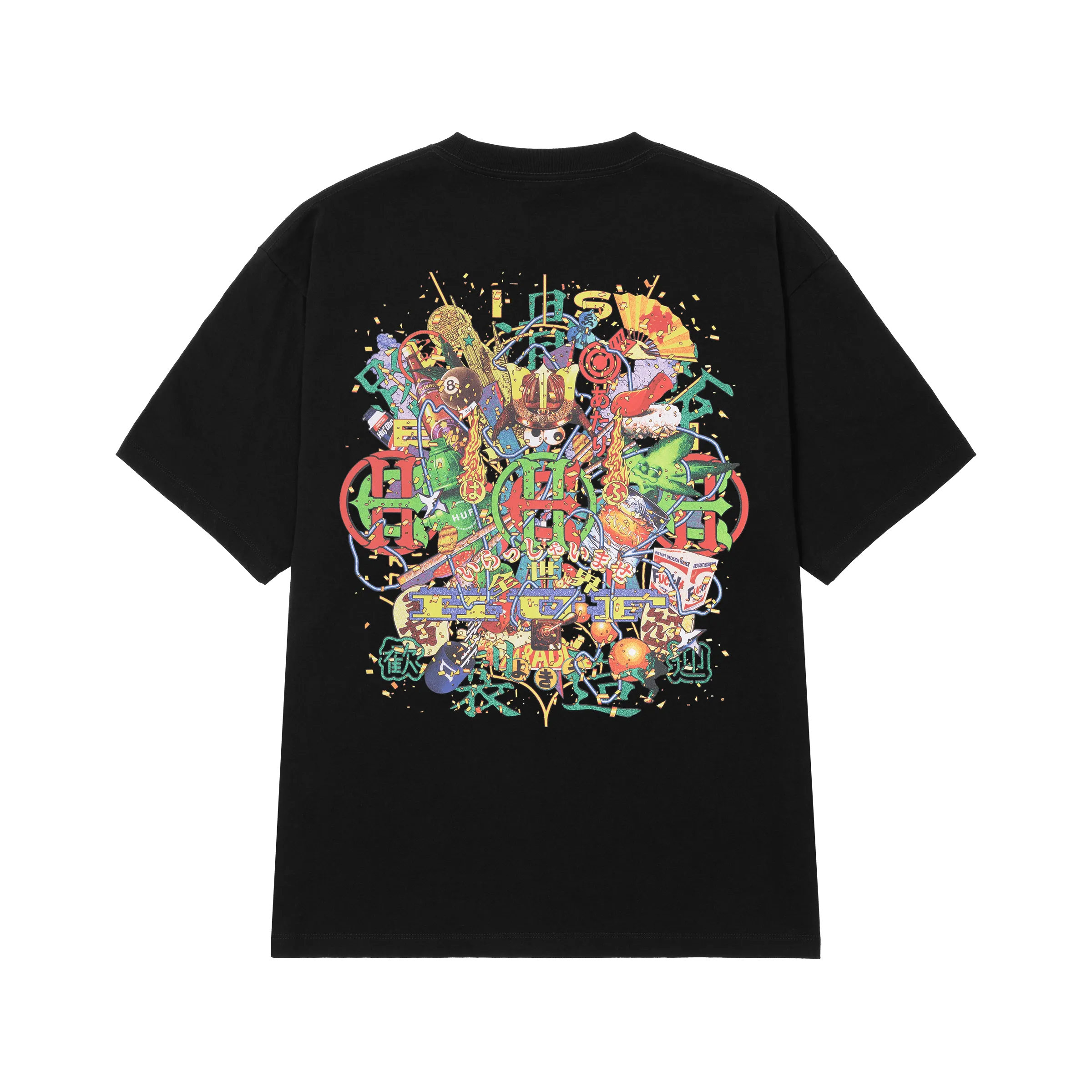 Layering Comfort Street Smart Look HUF x Evisen Allstar T-Shirt