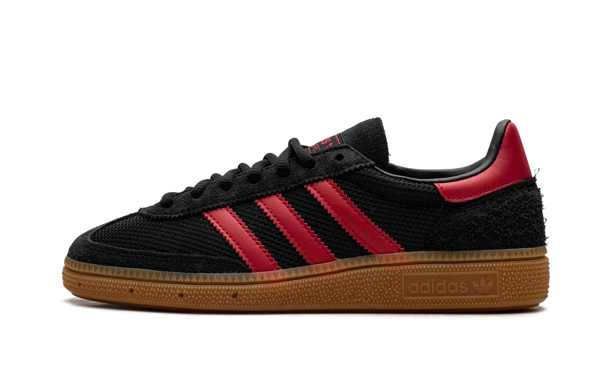 Handball Spezial "Core Black Better Scarlet Gum" Sturdy Upper Rugged Comfort