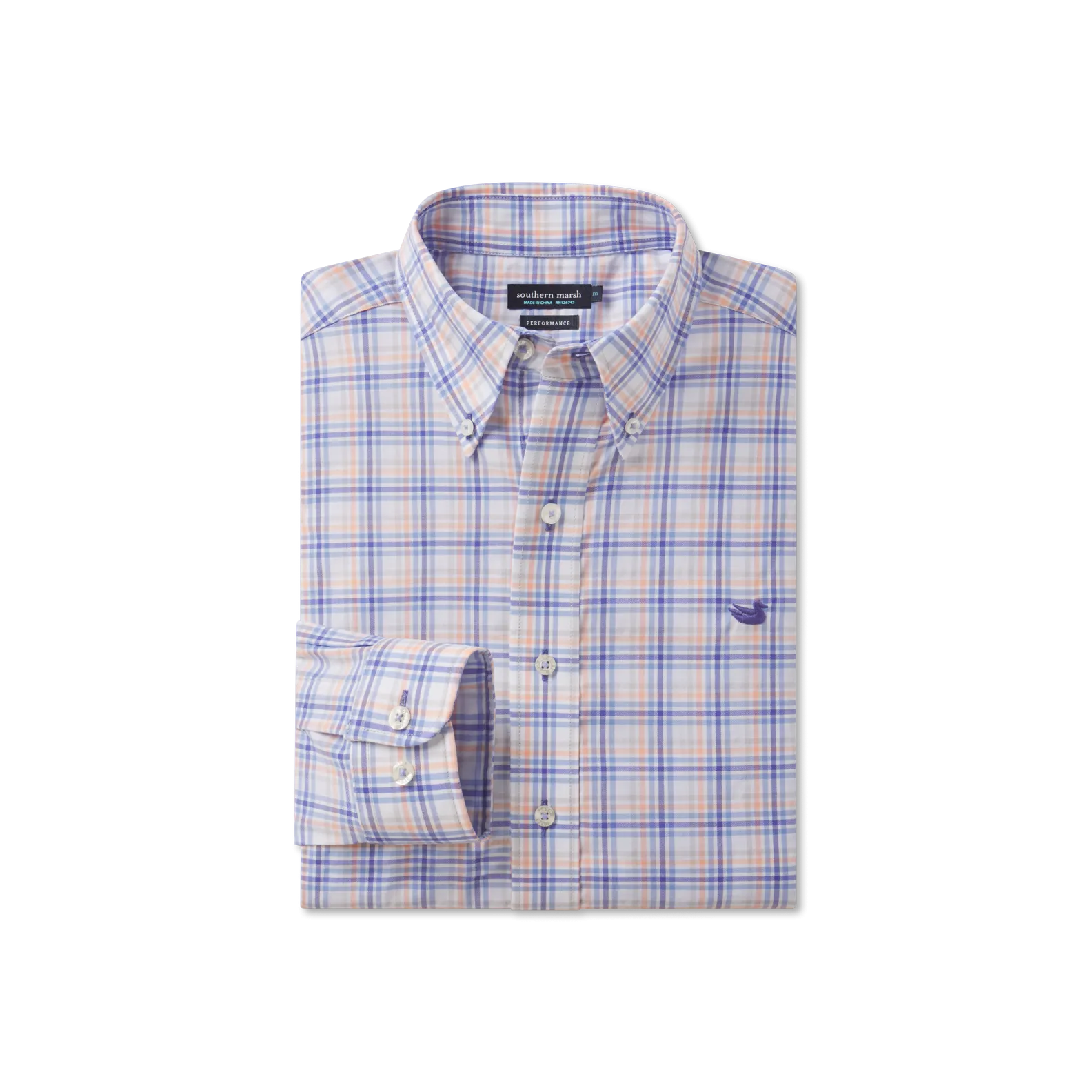 Youthful Appeal Putnam Performance Windowpane Dress Shirt