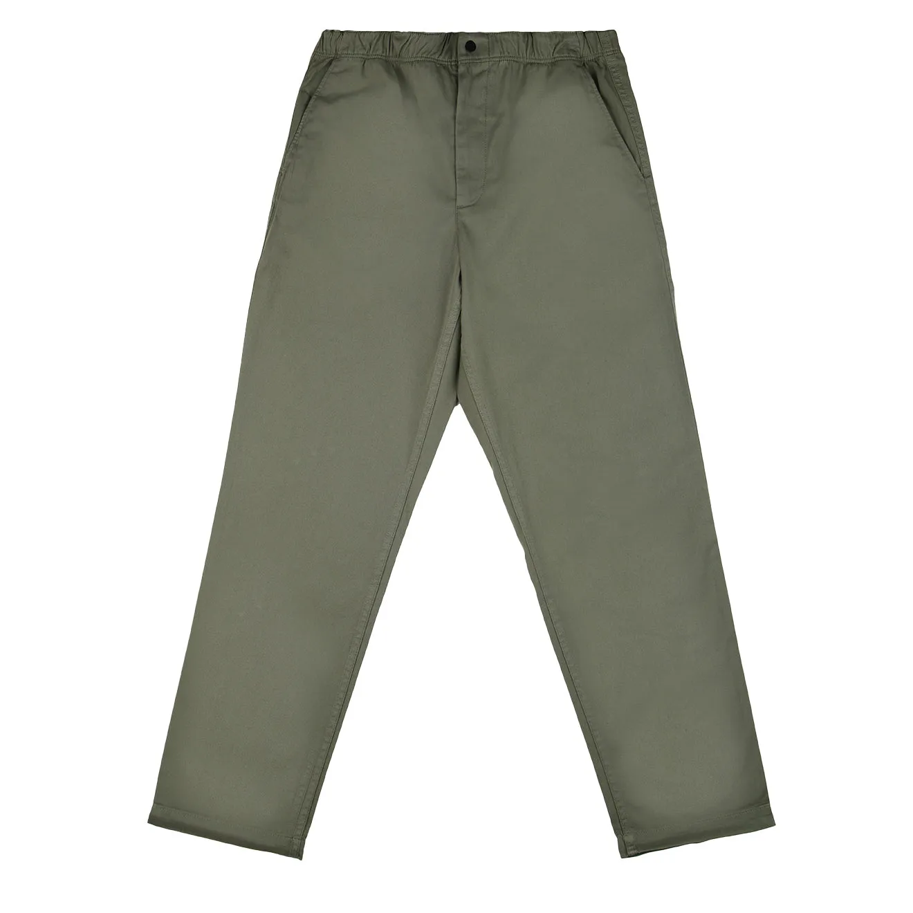 Norse Projects Ezra Light Stretch Trouser Dried Sage Green Ready For Action Fashionable Waist