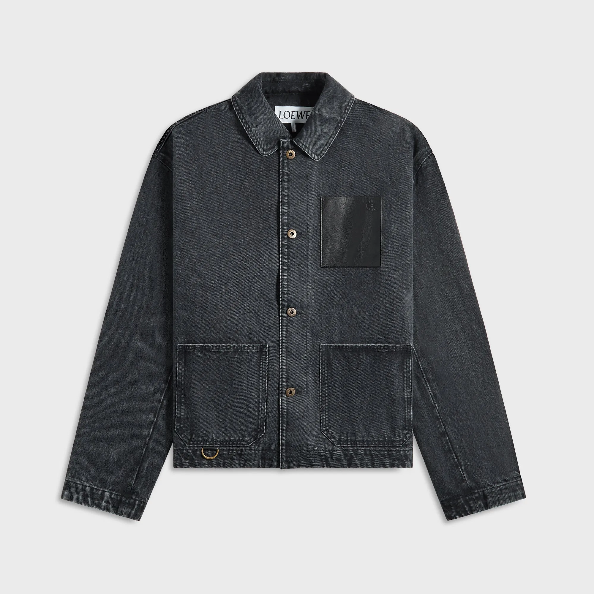 Loewe Workwear Jacket - Black Casual Feel