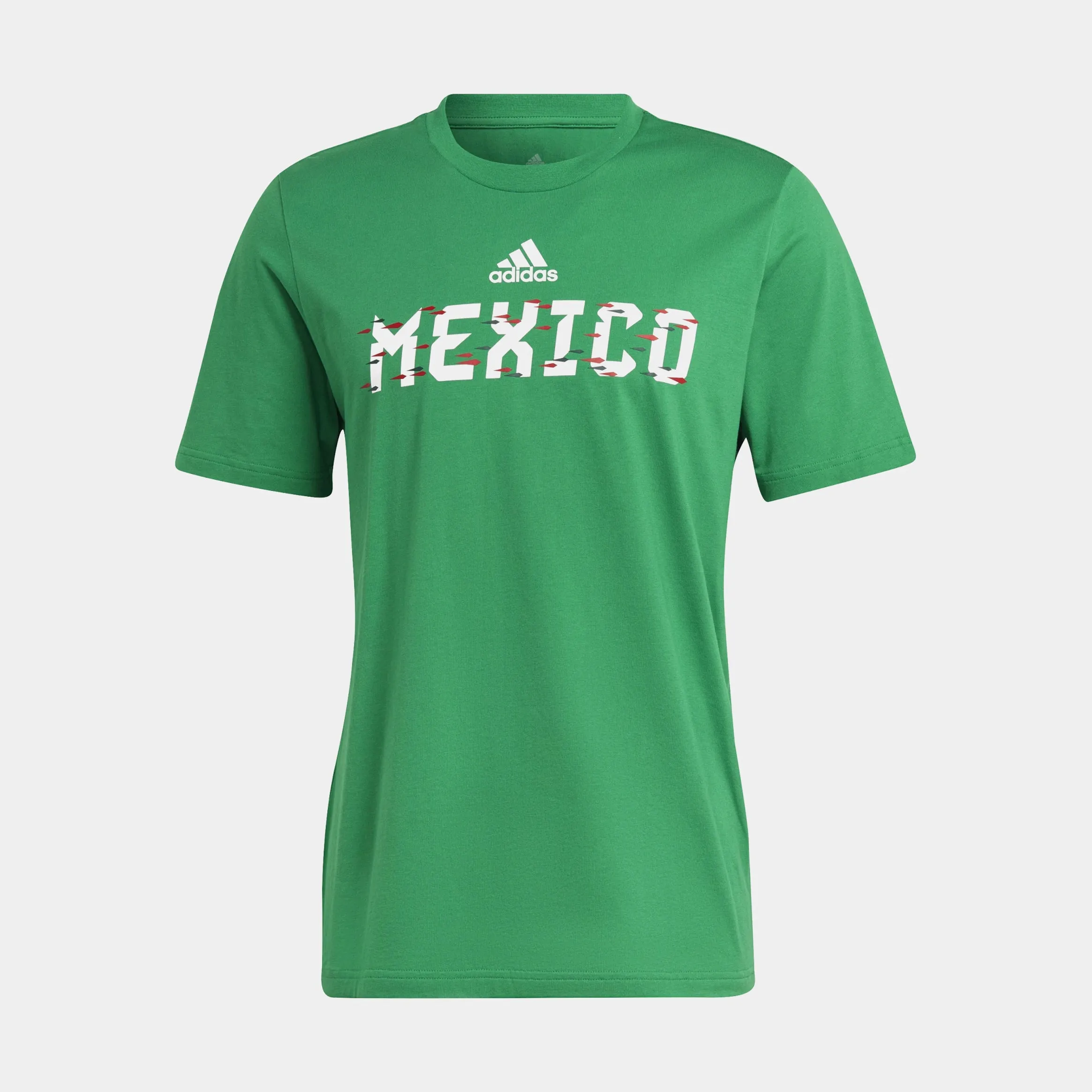 Fifa World Cup 2022 Mexico Mens Short Sleeve Shirt (Green) Relaxed Fit Chilly Comfort Wear