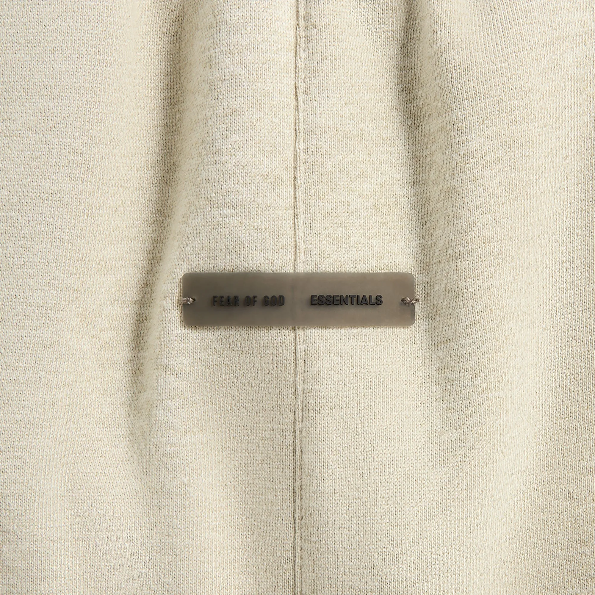 Essentials Relaxed Fleece Sweatpant With Piping - Heather Stone / Cloud White Quick Dry Technology