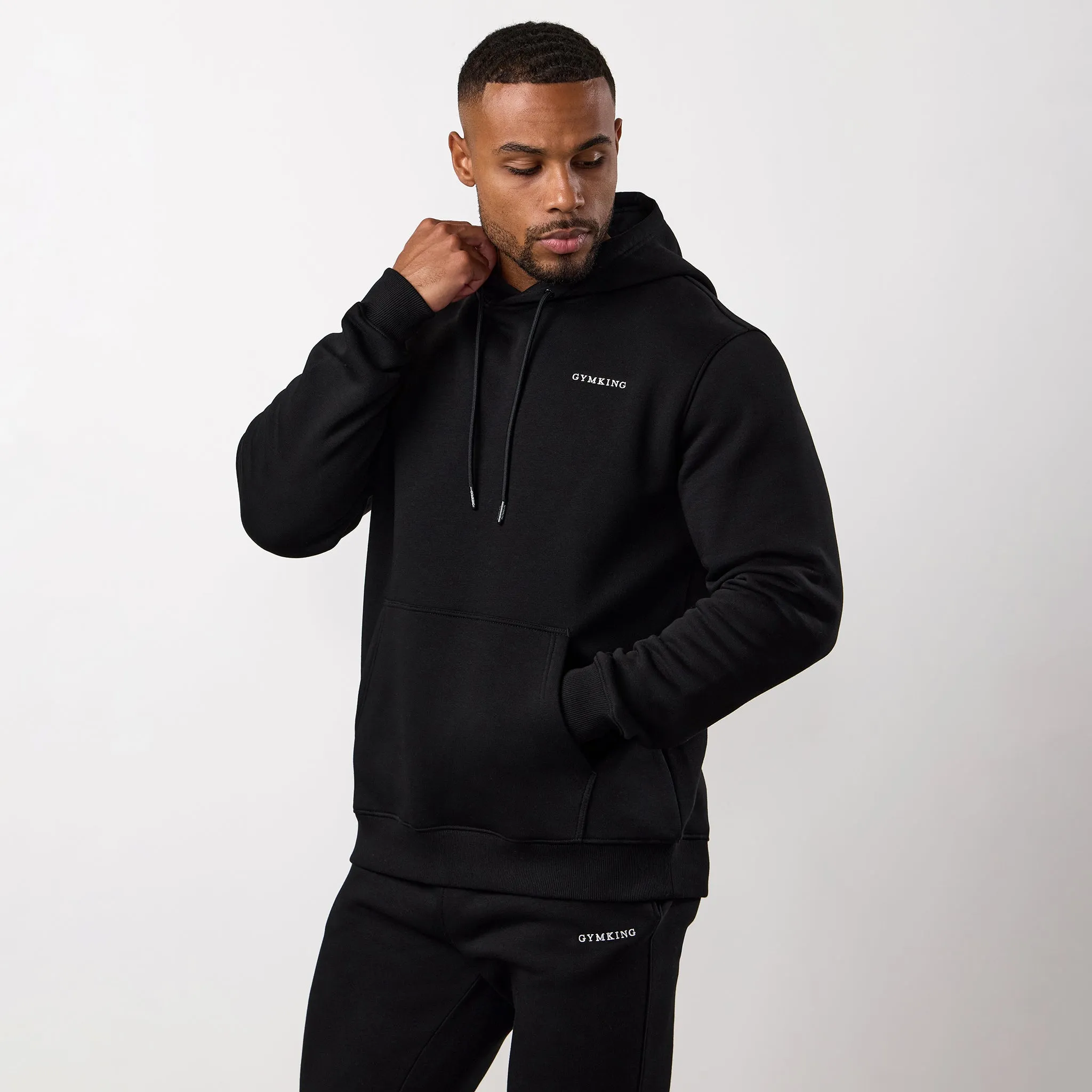 Brand Reputation Outdoor Bold Gym King Fundamental Linear Hood - Black