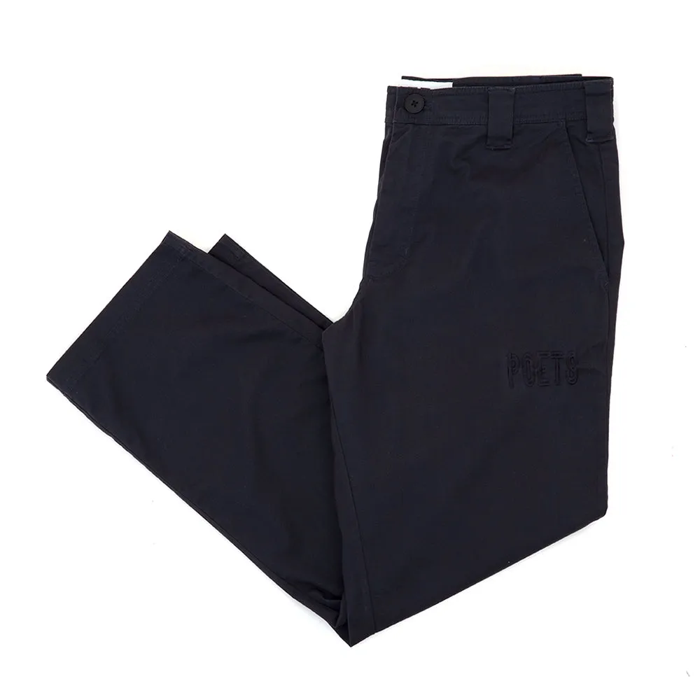 Byrne Pant (Navy) Erasable Logo Patch