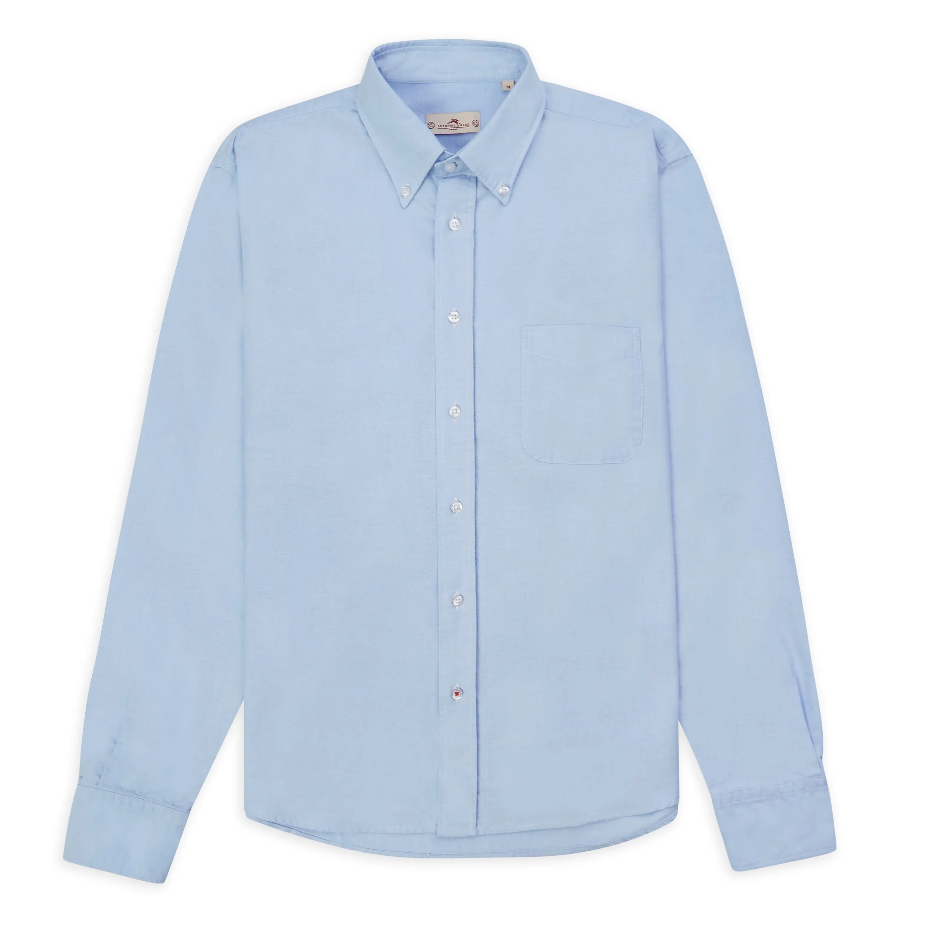 Graduation Ceremony Easy Styling Oxford Button-down Shirt - Blue