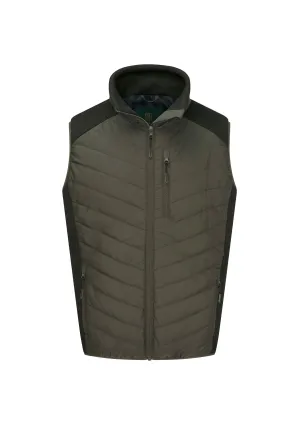wrinkle free MJ006 - Men's Oslo Gilet - OLIVE