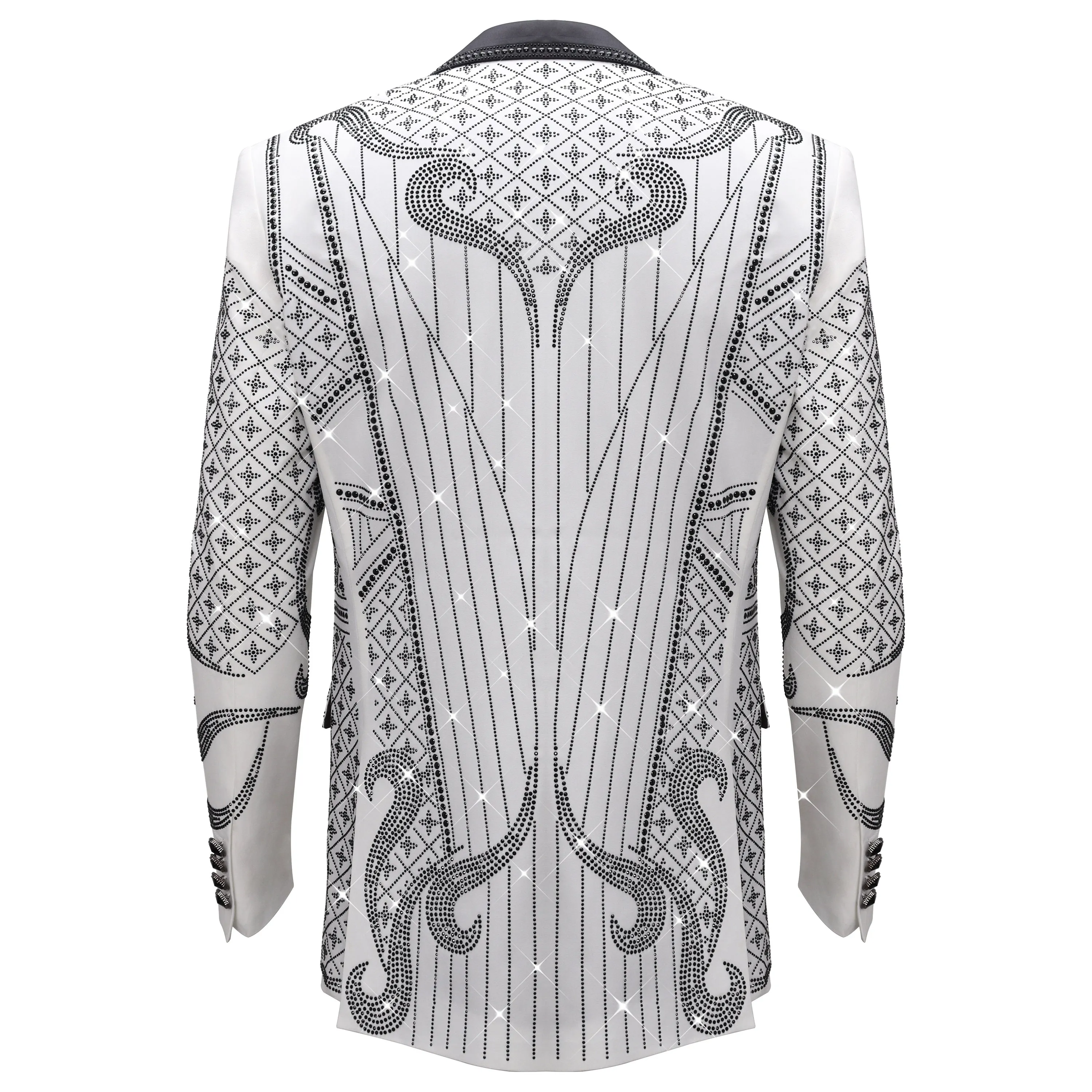 Outdoor Adventure Wear Timeless Tailor Blazer WHITE/BLACK