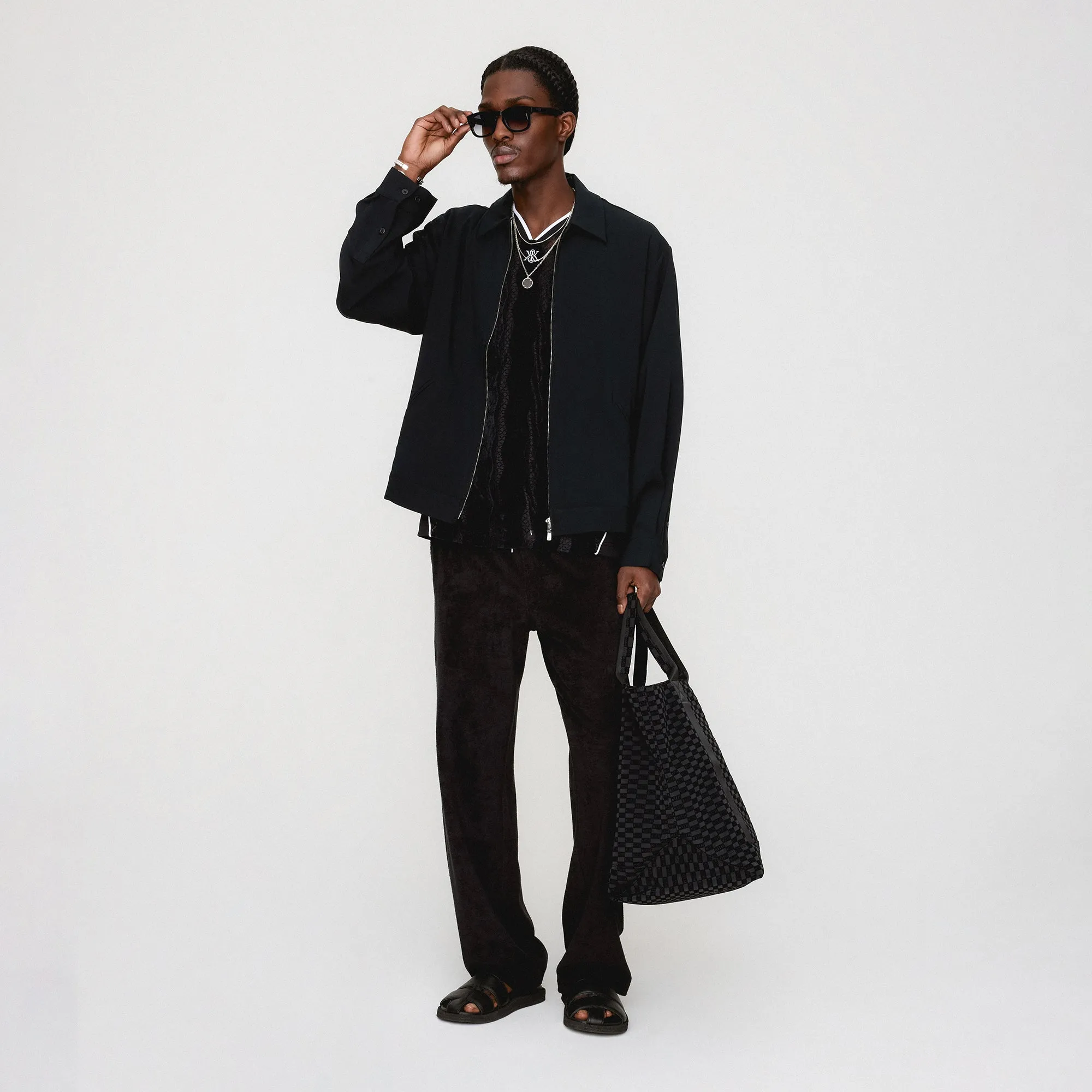 Kith Connor Blouson Jacket - Black Sleek Outer