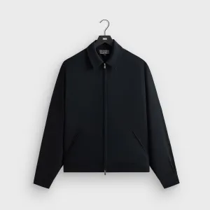 Kith Connor Blouson Jacket - Black Pre Shrunk Cotton Blend