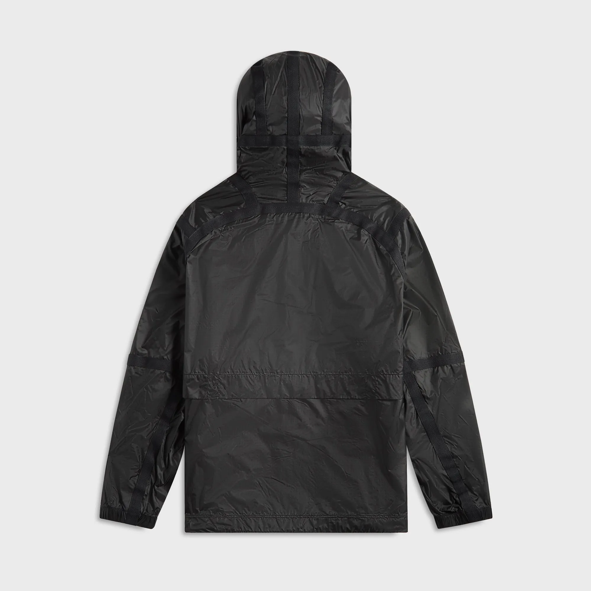 Seamless Technology Minimal Aesthetic Stone Island Nylon Metal Jacket - Lead Grey