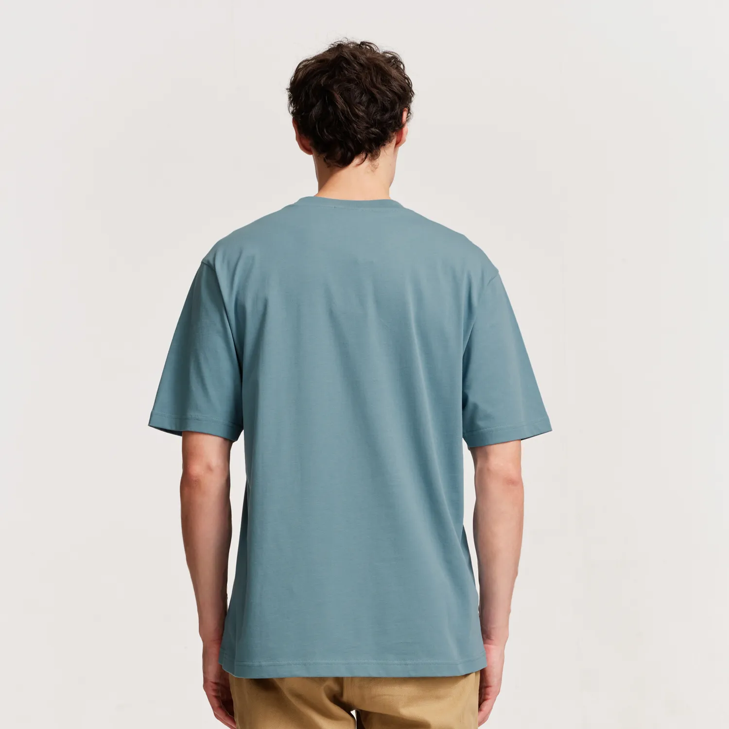 Classic Crew Neck Vita T-Shirt Storm