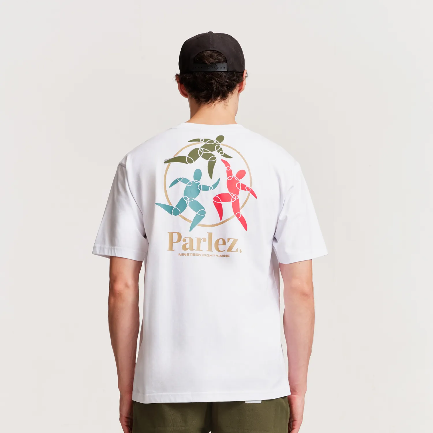 Layered Sleeve Corpora T-Shirt White