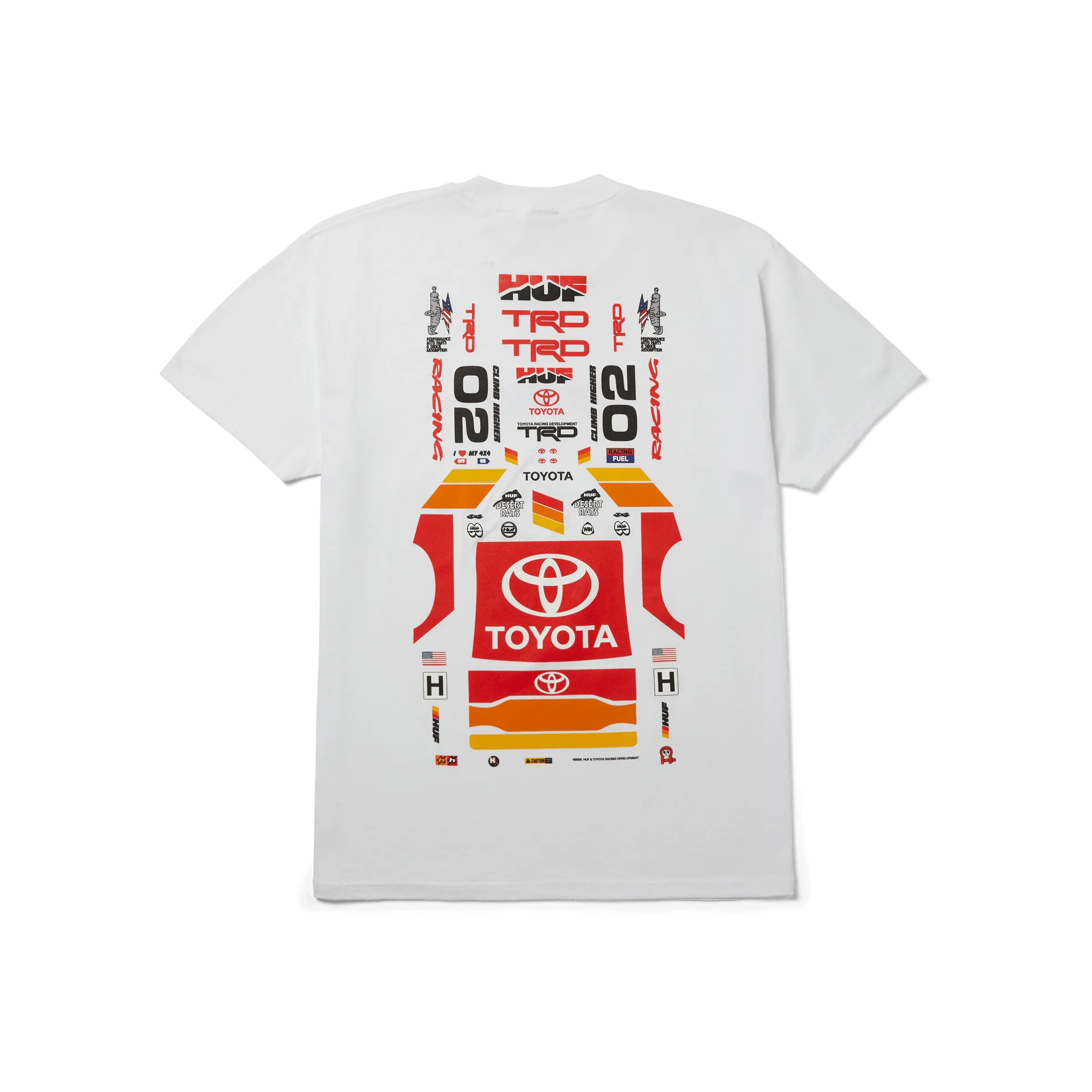 Evergreen HUF x Toyota TRD Stickered T-Shirt