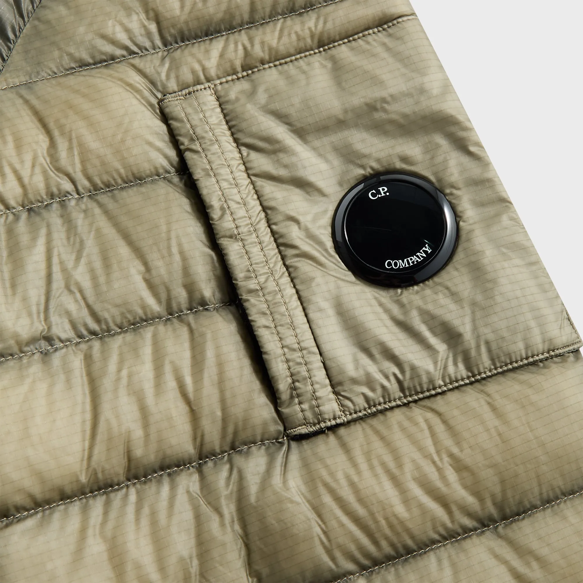 C.P. Company DD-Shell Medium Jacket ?C Fallen rock Faux Fur Collar