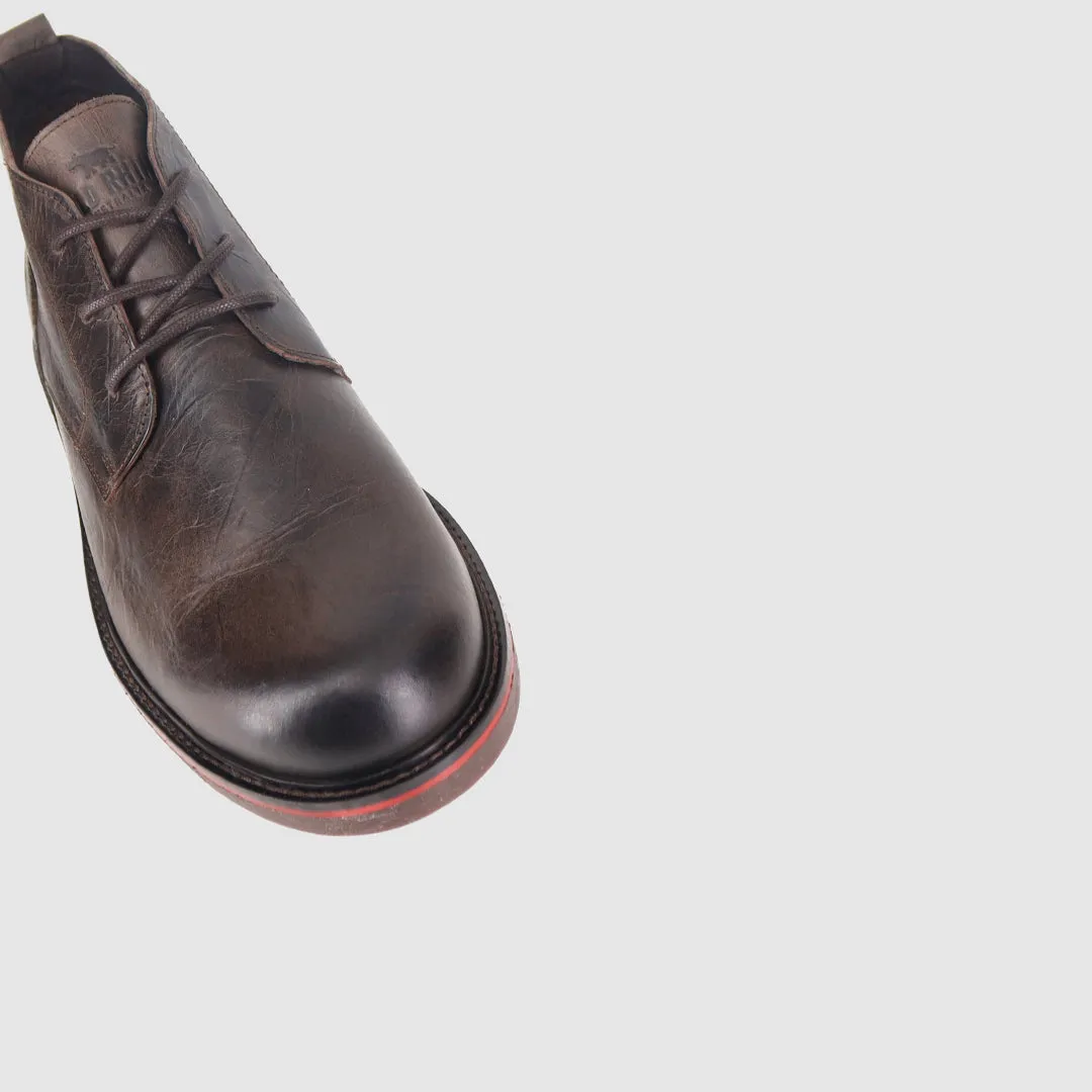 Mud Resistant All Day Wear hypoallergenic Craft Lace Up Boots Brown