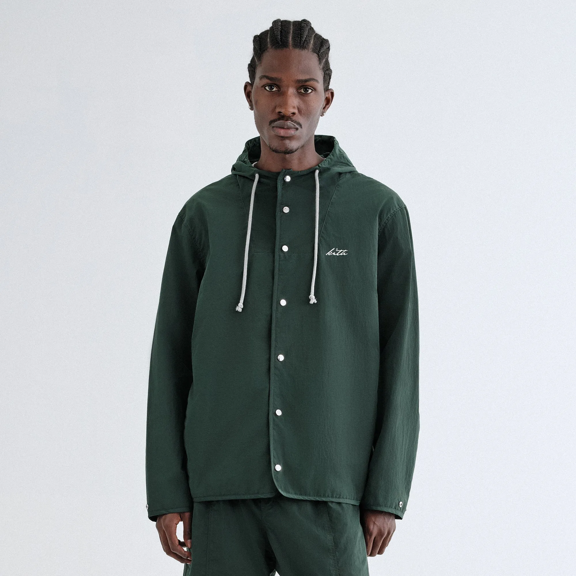 Noise Reducing Fabric Practical Design Kith Wrinkle Nylon Dorian Jacket - Stadium