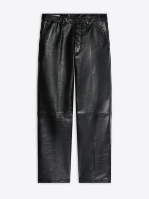 Cropped leather pants Core Comfort