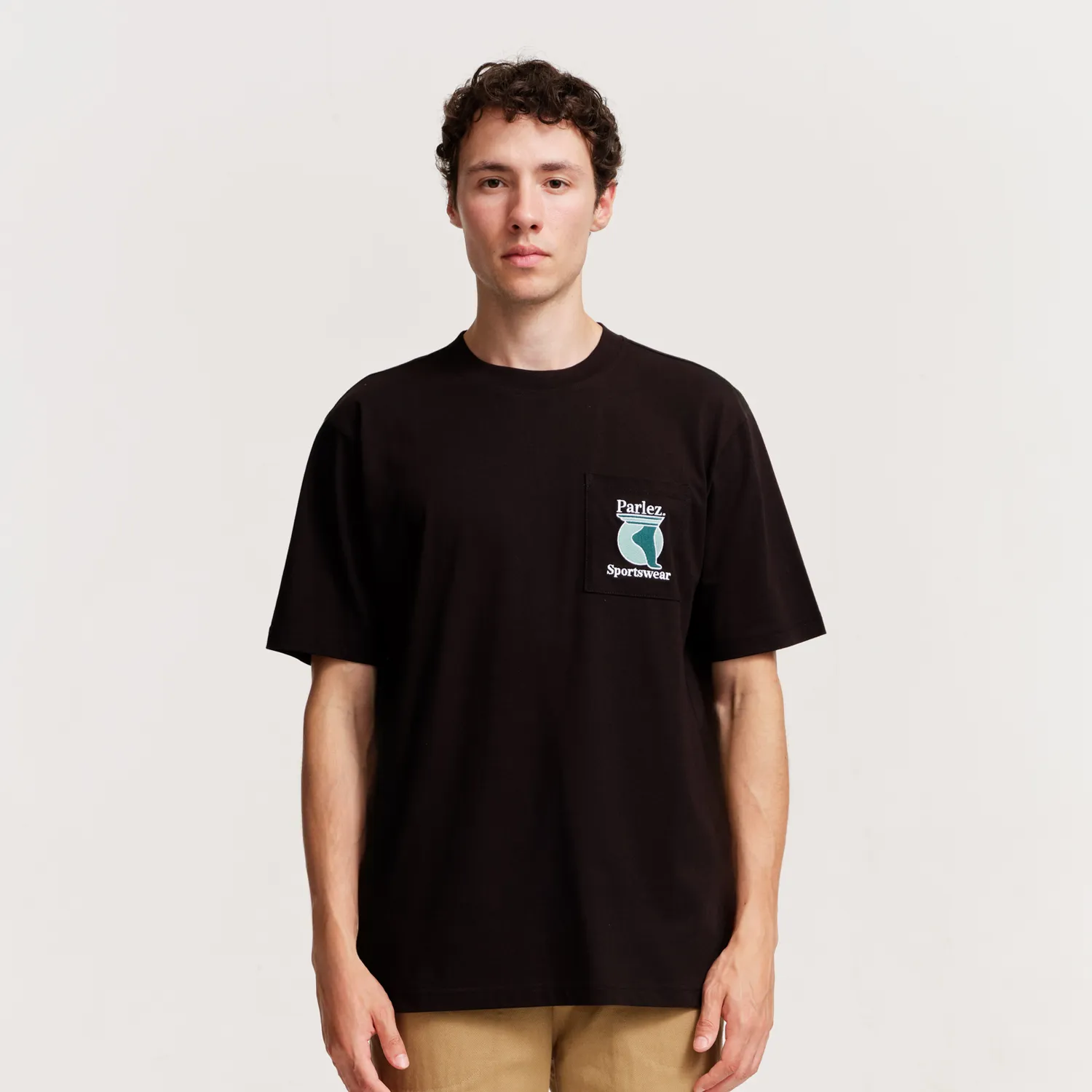 Currere Pocket T-Shirt Black MoistureWicking Technology