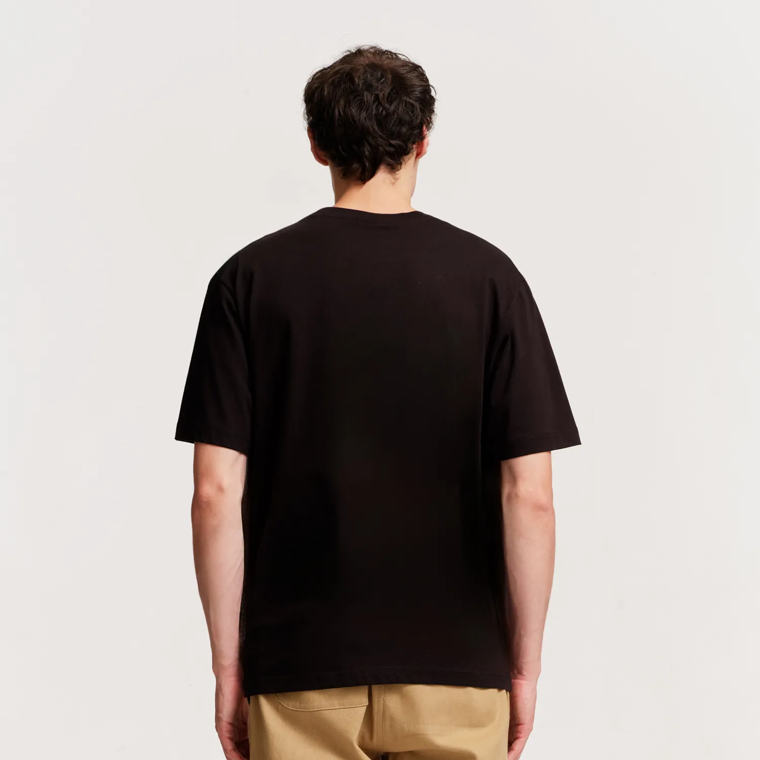 Breathable Design Wear Currere Pocket T-Shirt Black