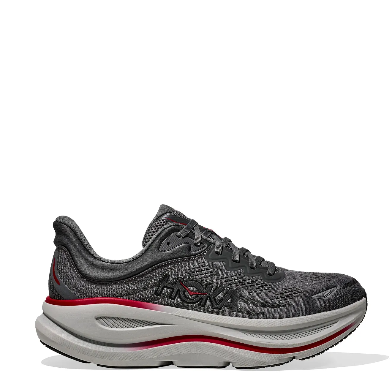 Comfort Slope Hoka Bondi 9 Trainer Satellite Grey / Outer Orbit