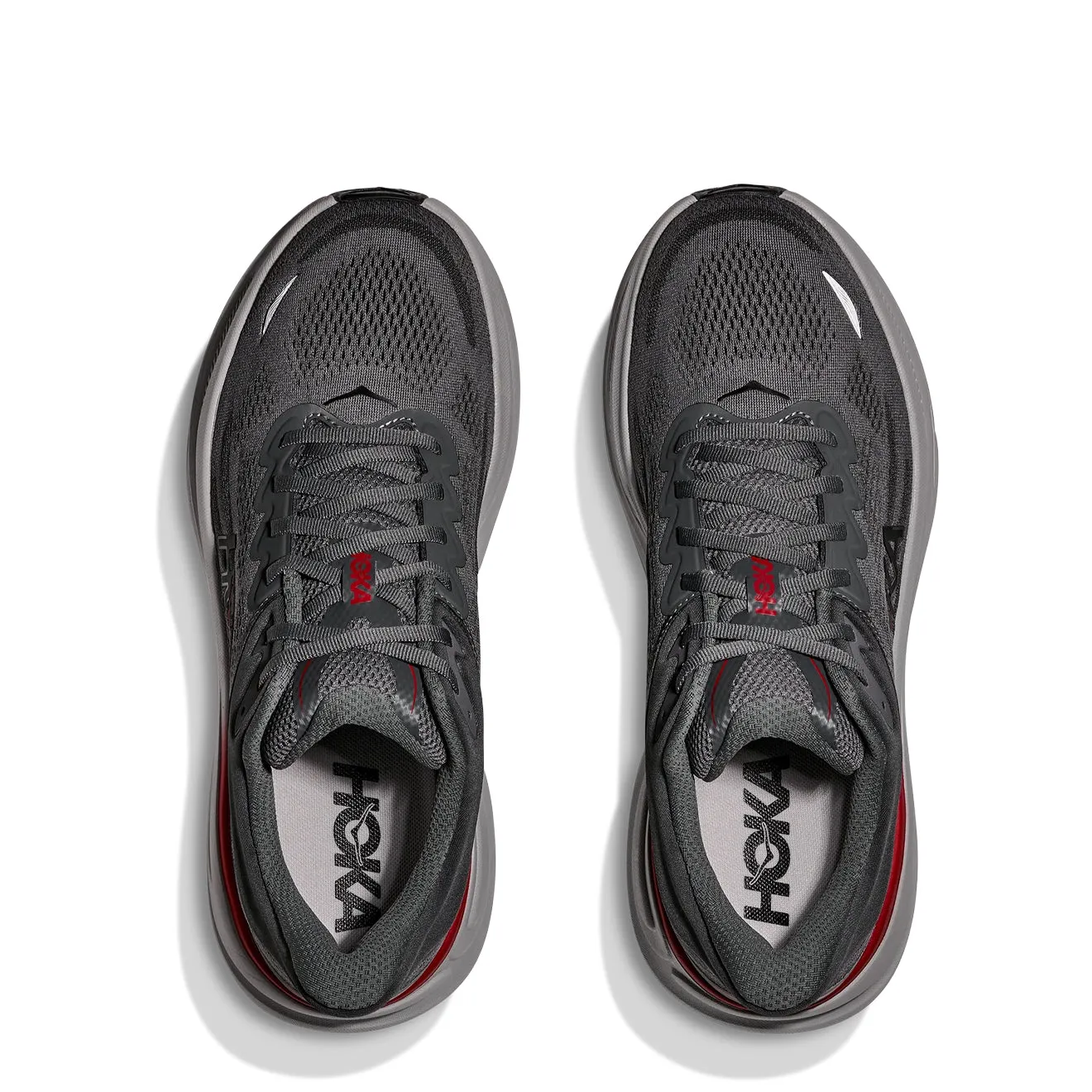 Clear Glow Nature Walk Hoka Bondi 9 Trainer Satellite Grey / Outer Orbit