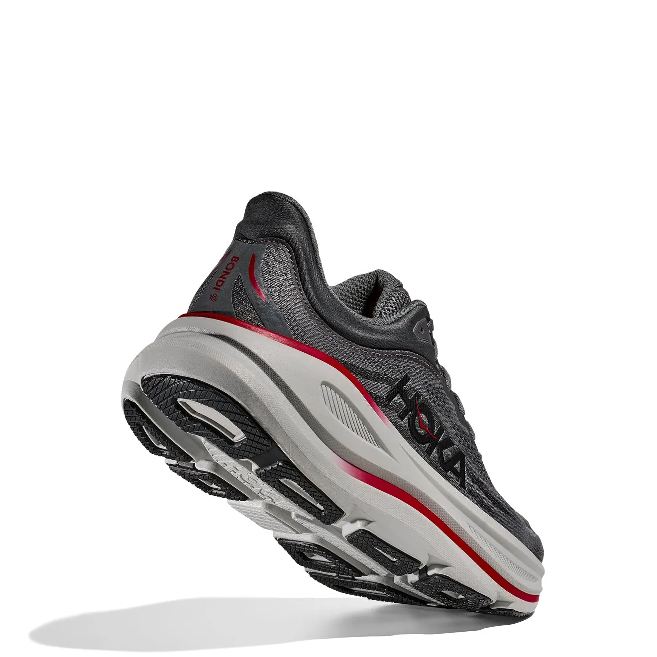 Hoka Bondi 9 Trainer Satellite Grey / Outer Orbit Thermoformed Heel Counter Pair Quick