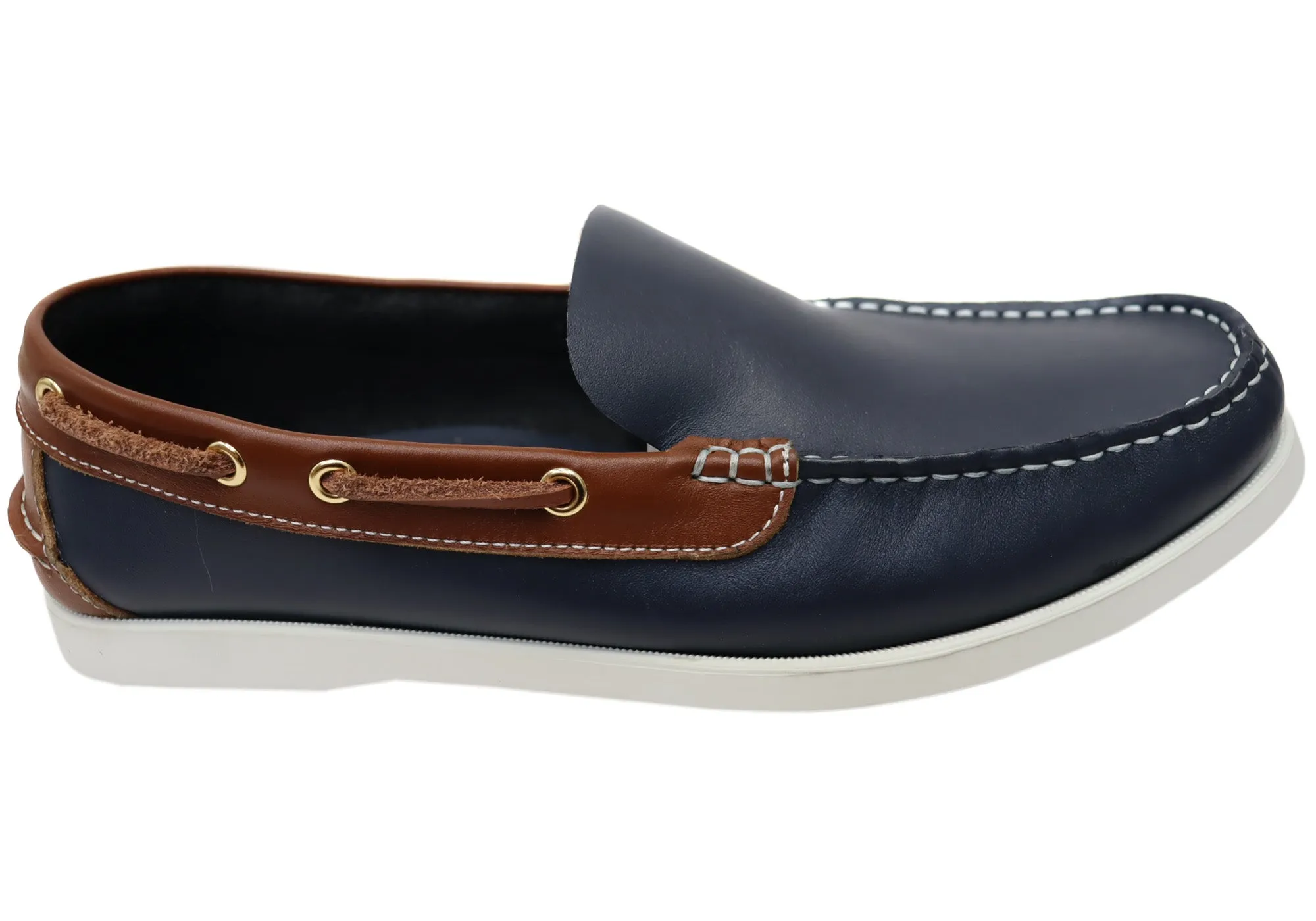 Saint Valentine Mission Mens Comfortable Leather Loafers Shoes Safe Hold Downtime Ready