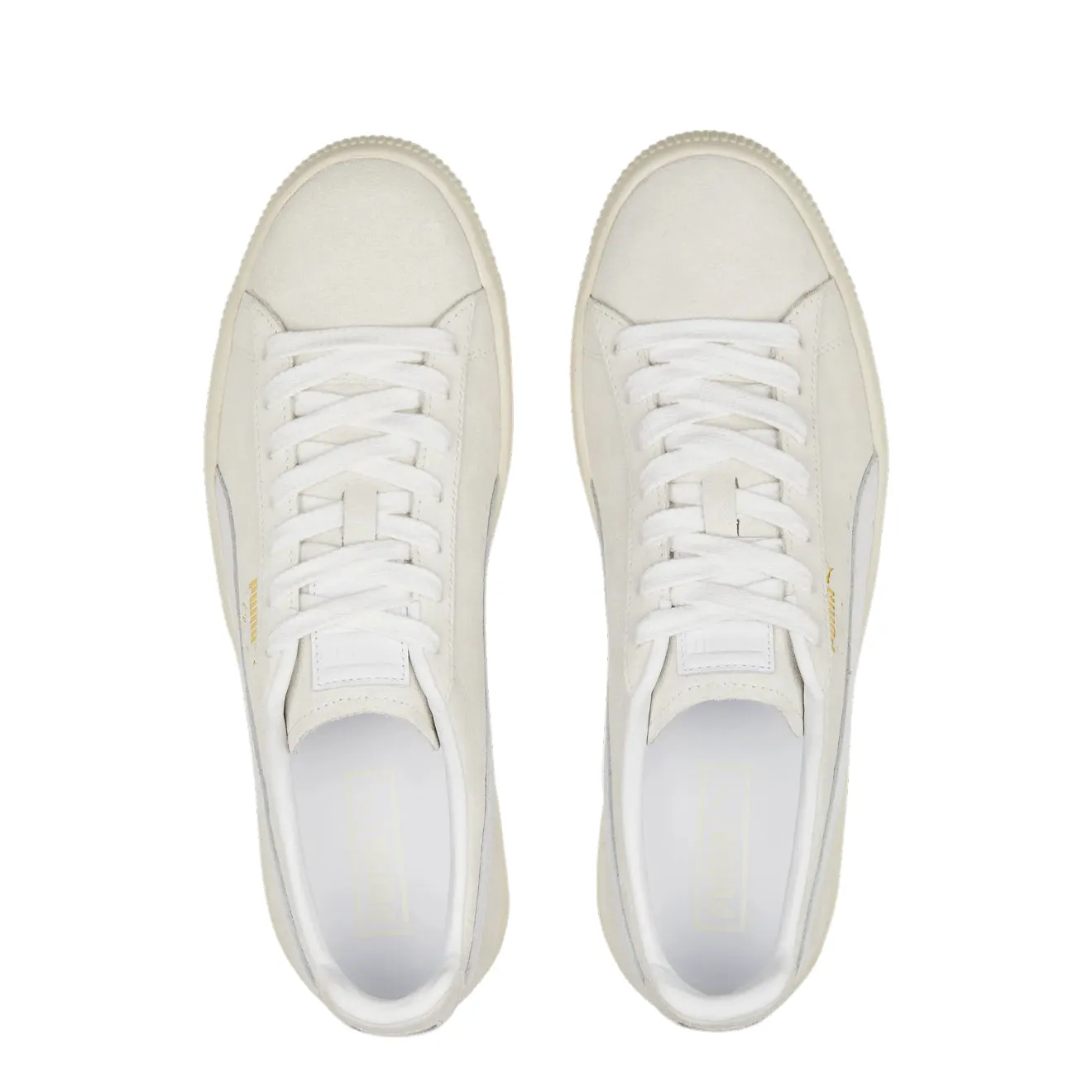 Dock Easy Puma Clyde PRM Trainer Frosted Ivory / Puma White