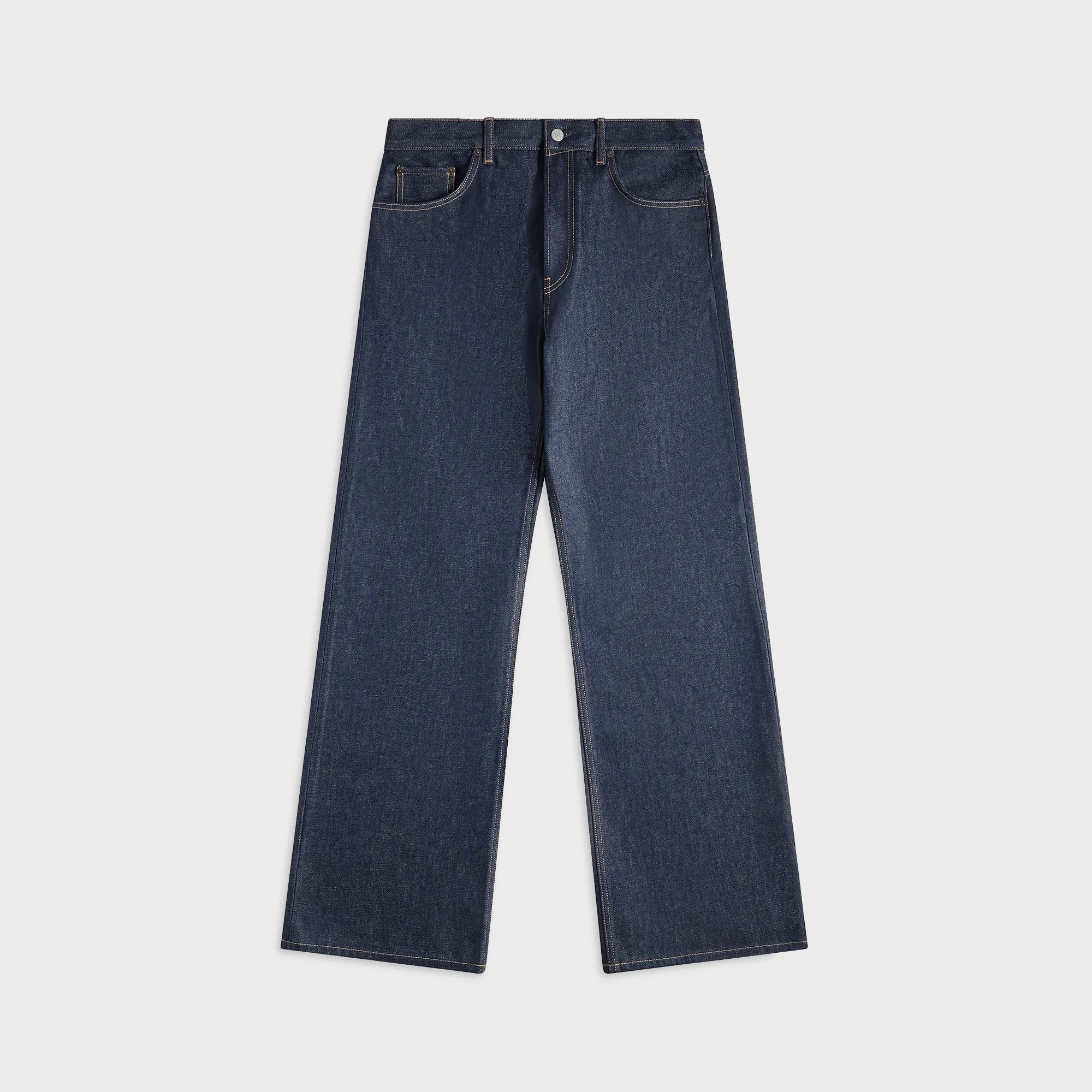 Acne Studios 2021M Jeans - Indigo Blue Contemporary Vibe Creative Look Work Ready Lightweight